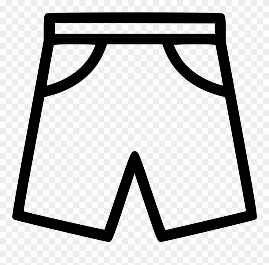 Shorts Pants Men Fashion Garment Comments Clipart