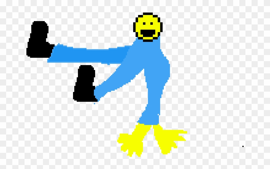 Person With Hands For Feet And Feet For Hands Clipart