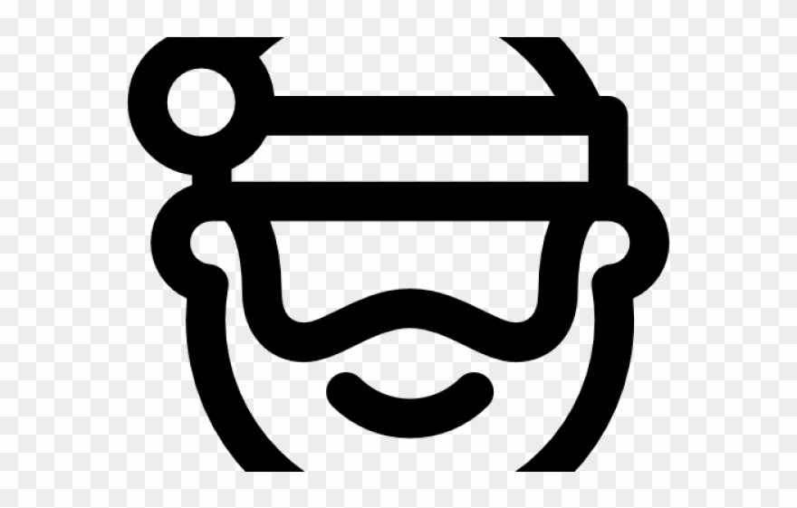 Beard Clipart Minimal - Png Download