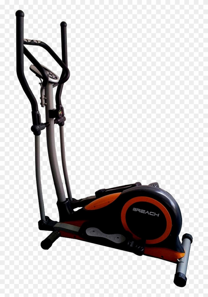 Elliptical Trainer Clipart Female Gym - Png Download