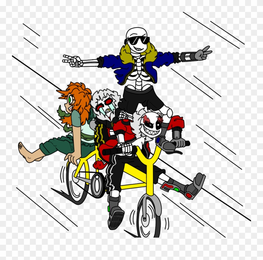 Bike Uf Gang Clipart