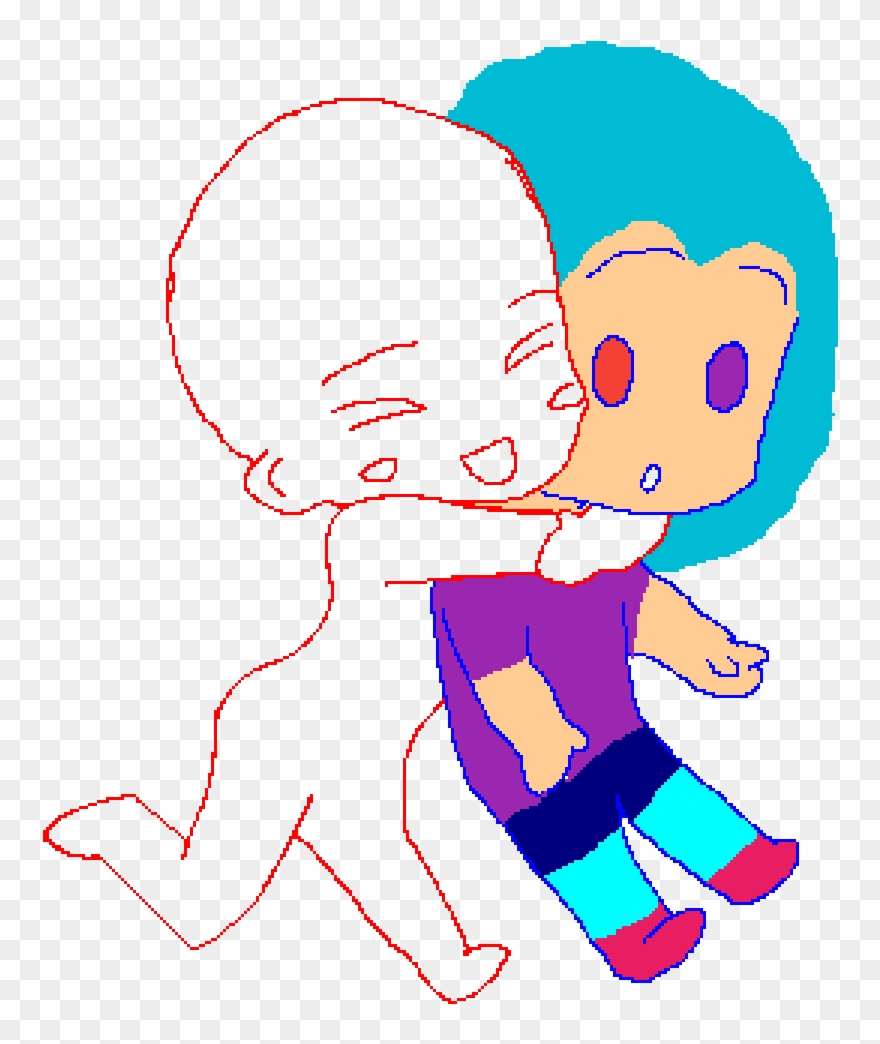 Unexpected Hug Clipart