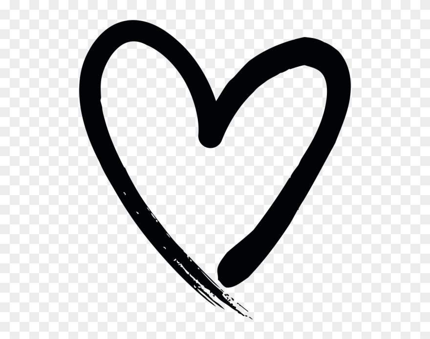 Hand Drawn Heart Clipart