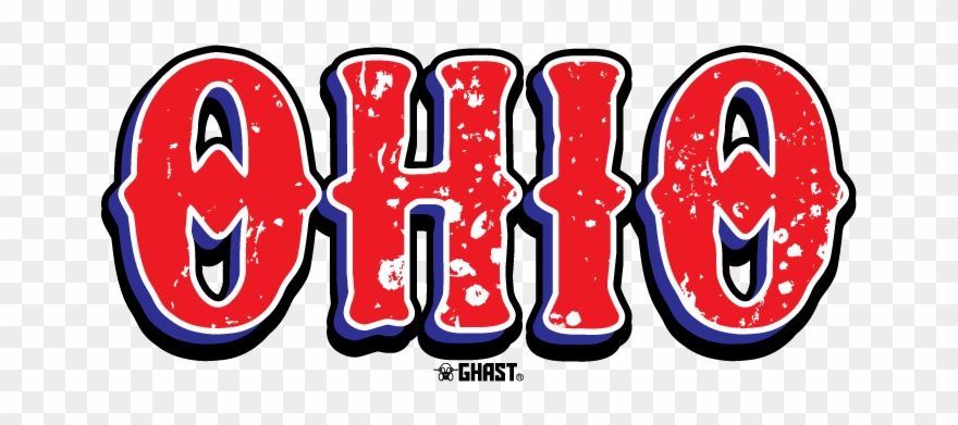 Ohio Buckeye State Pride Columbus Cleveland Cincinnati Clipart