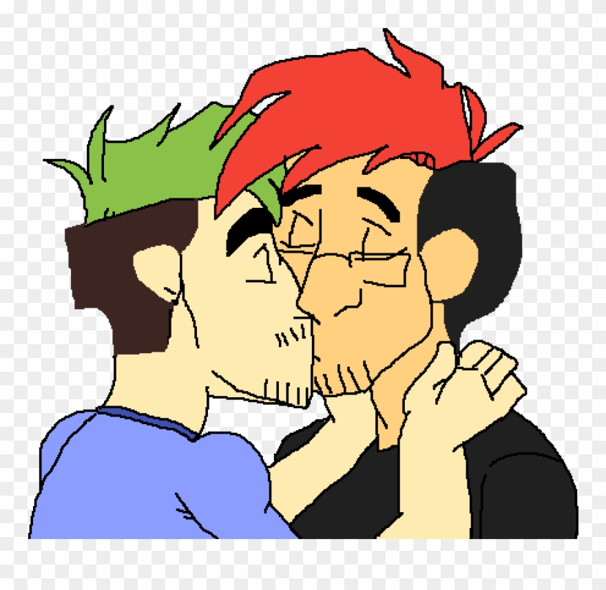 Septiplier Kisses Clipart
