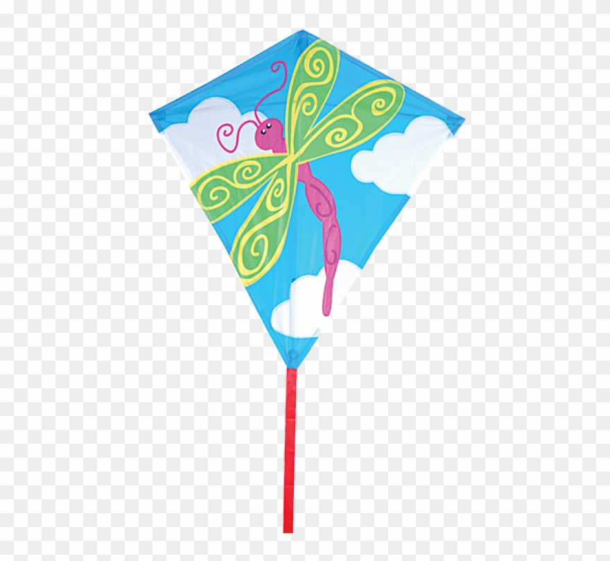 Dragonfly Diamond Kite Clipart