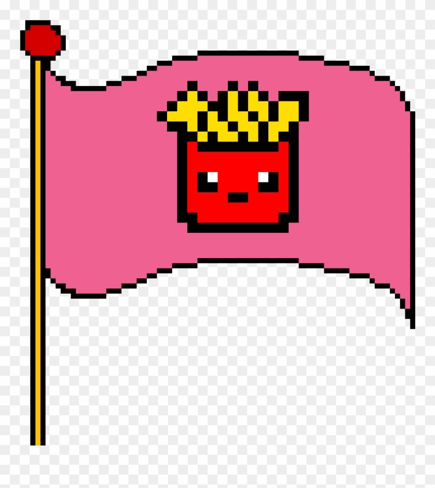 French Fry Flag Clipart