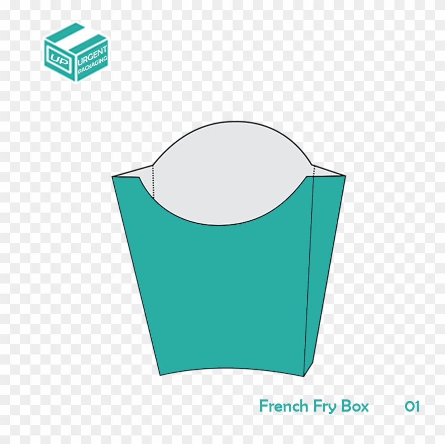 Custom Printed French Fry Boxes Clipart