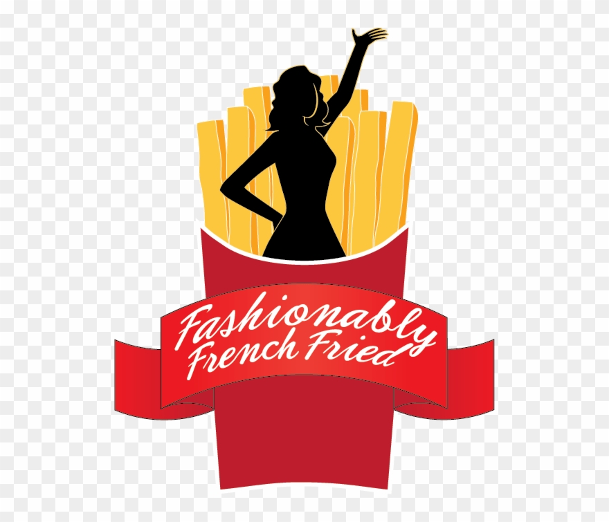 Fashionably French Fried Logo Clipart