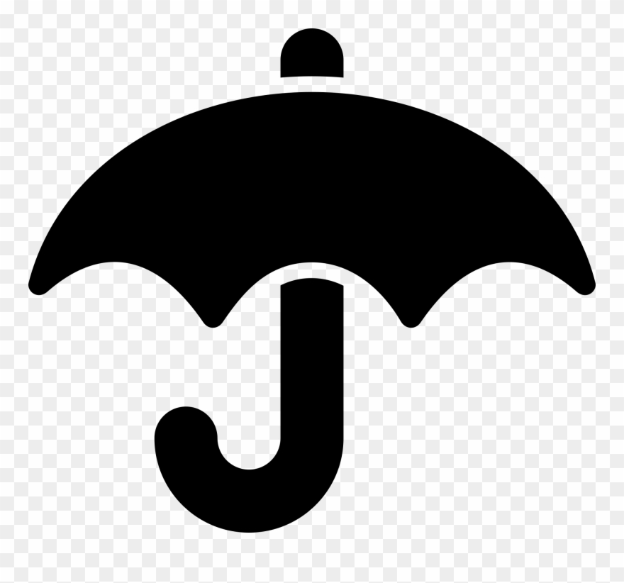 Umbrella Clip Solid Thing - Png Download