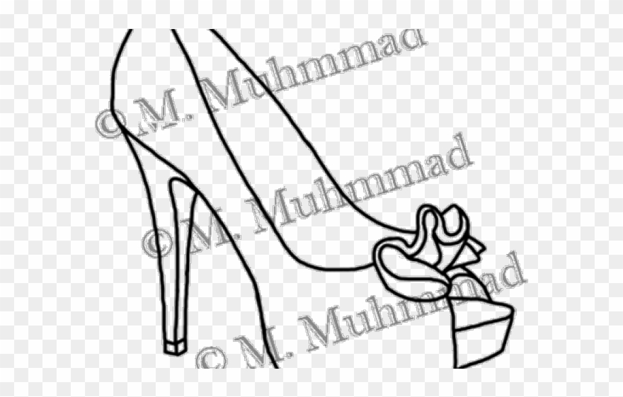 Drawn Heels Front Clipart