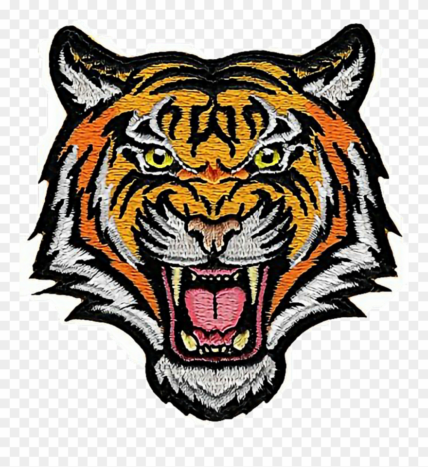 Tiger Gucci Patch Guccipatch Tumblr Freetoedit Tiger Clipart