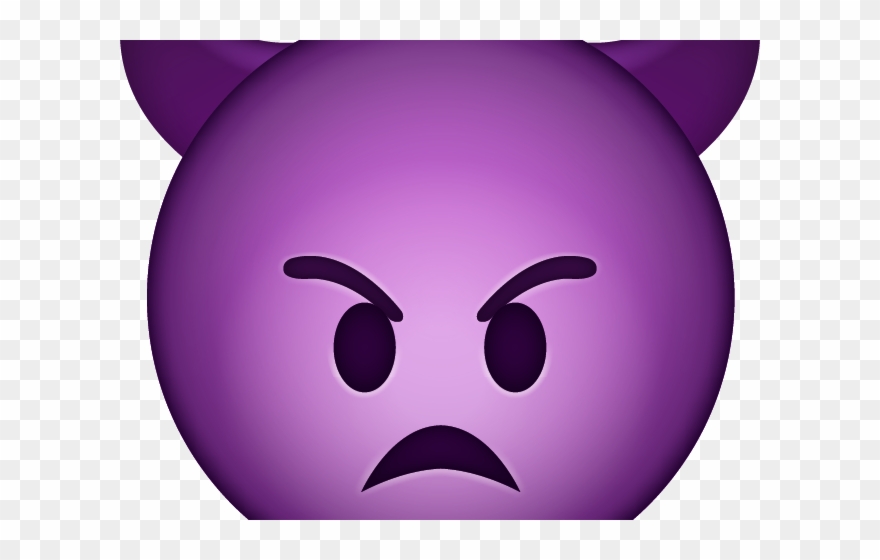 Angry Emoji Clipart Iphone - Png Download