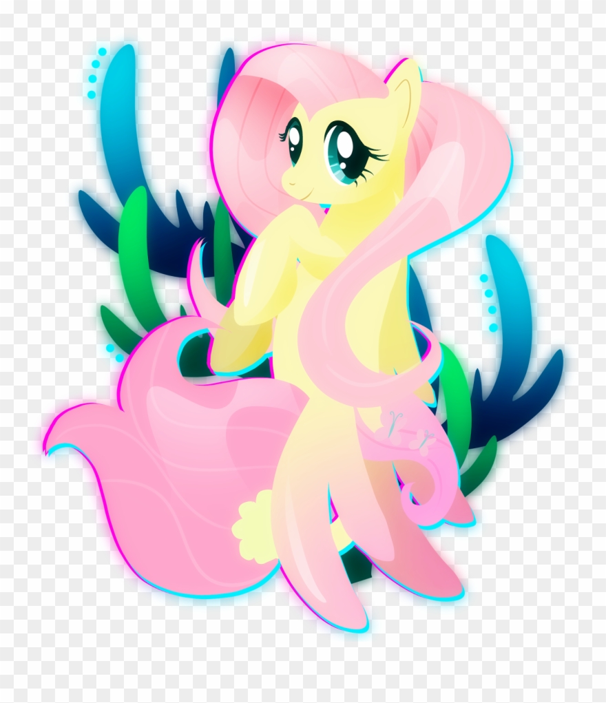 Fluttershy Seapony Clipart
