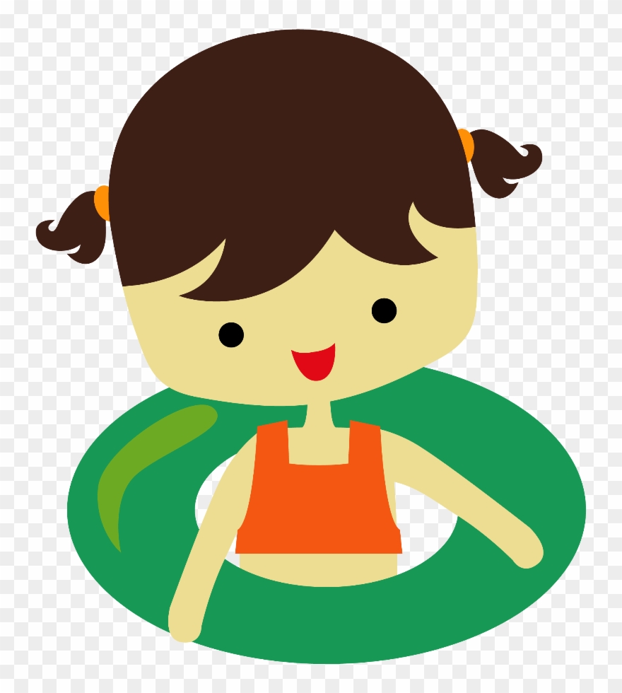 Praia E Piscina Clipart