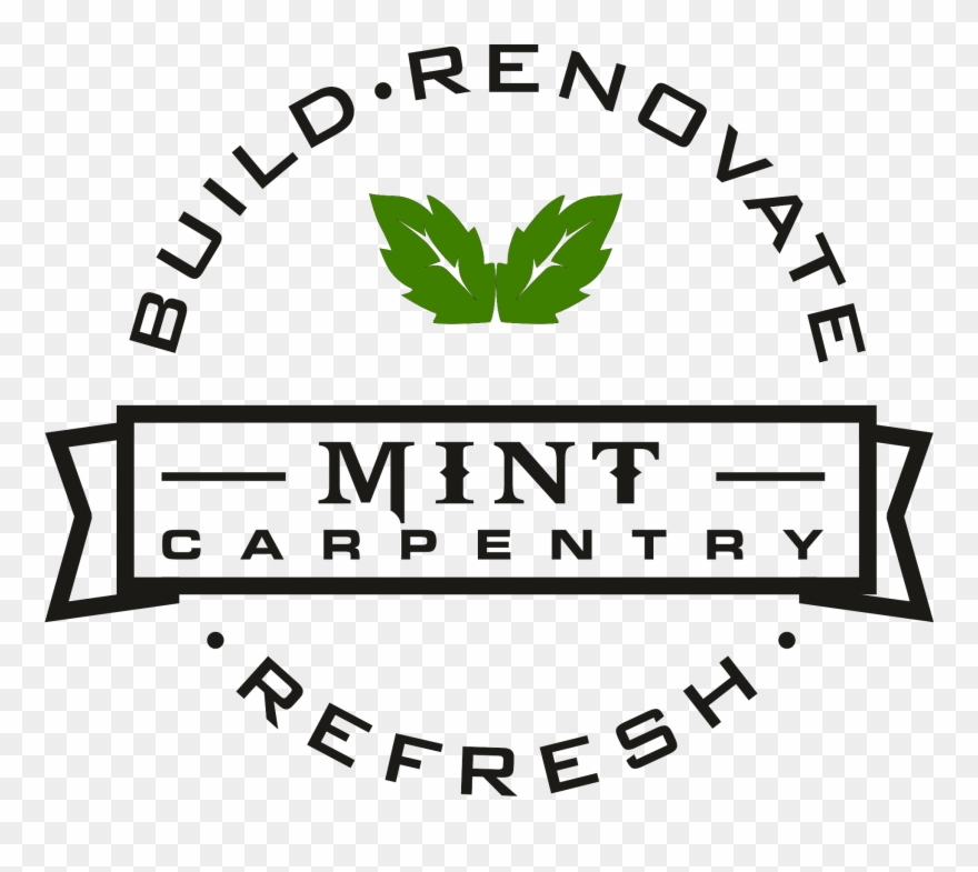 Mint Carpentry Logo Clipart