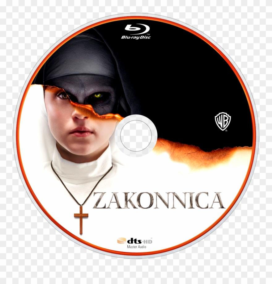 The Nun Bluray Disc Image Clipart