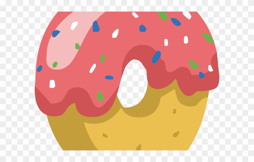 Doughnut Clipart Vector - Png Download