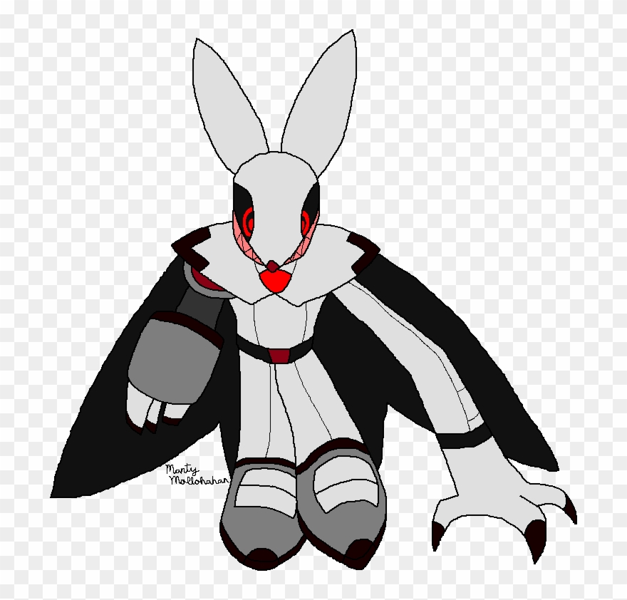 White Rabbit Clipart