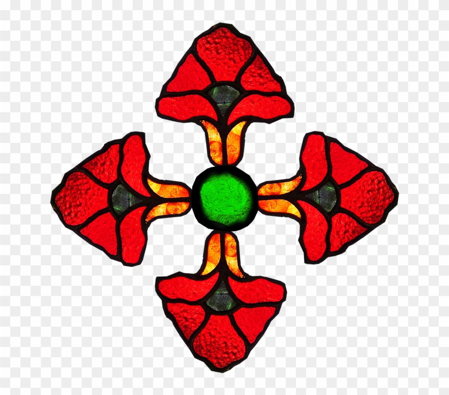 Pattern, Design, Stained Glass, Ornament Clipart