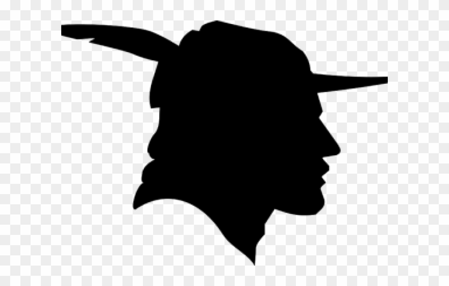 Pilgrim Clipart Silhouette - Png Download