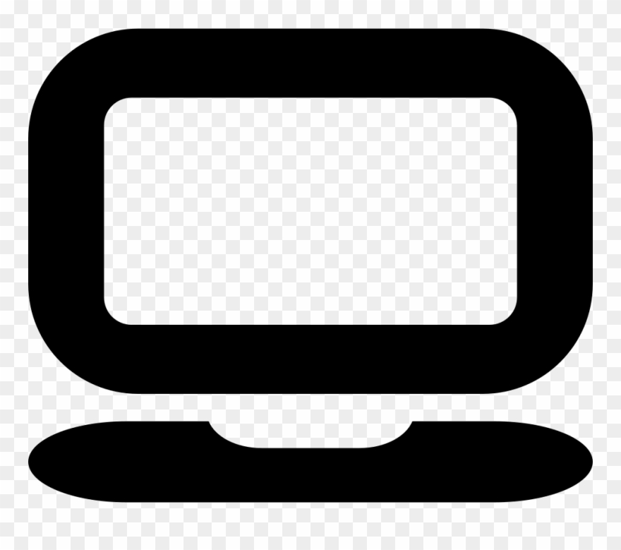 Png Royalty Free Library Monitor With Shape Png Icon Clipart
