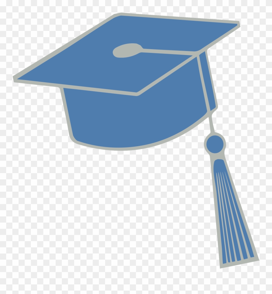 Grad Hat Pre Colour Choice Clipart