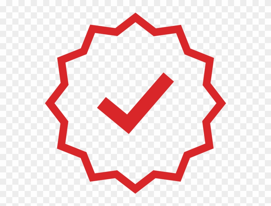 Icon Of A Seal With A Check Mark On It Clipart