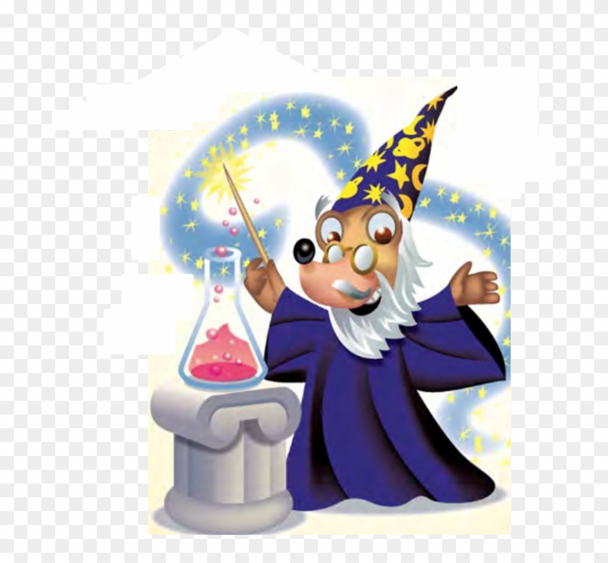 Wizard, Halloween Chemistry Clipart