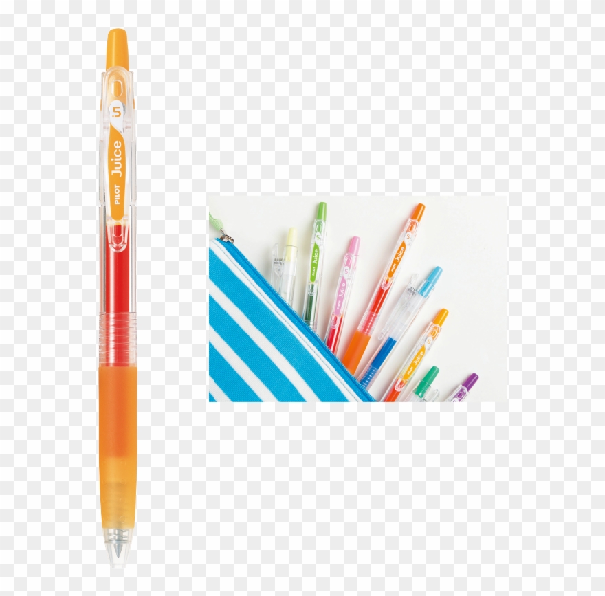 Pilot Launches Juice, A Retractable Water-based Pigment Clipart