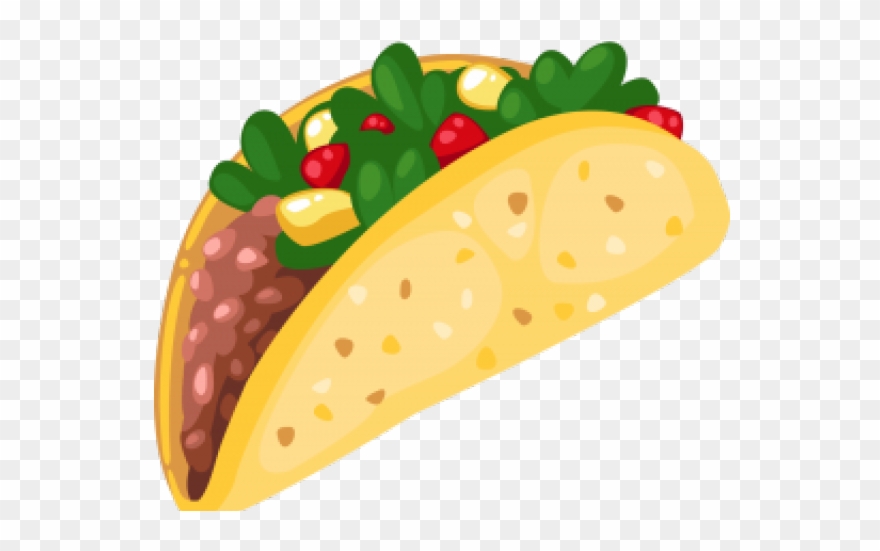 Taco Clipart Potluck - Png Download