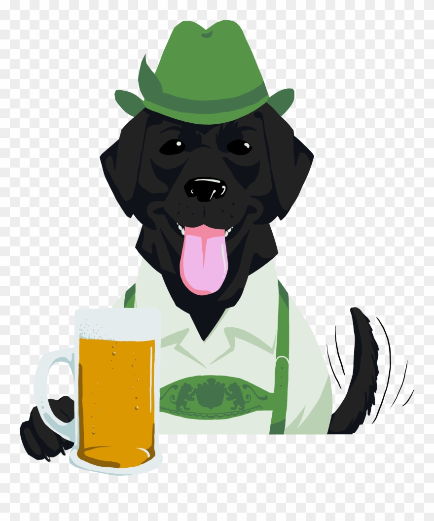 Dog-tober Beer Fest & Brat Party Clipart