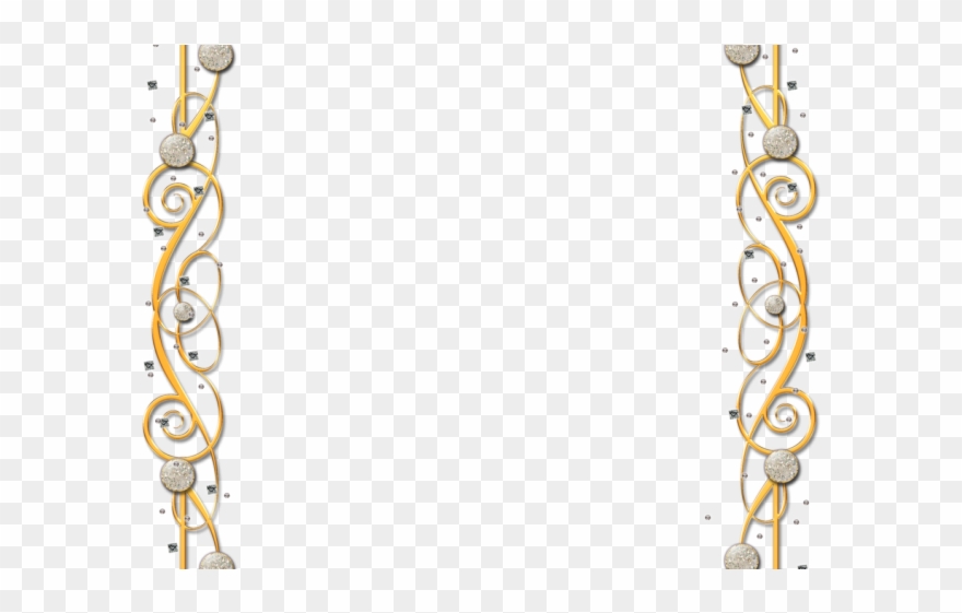 Gemstone Clipart Border - Png Download