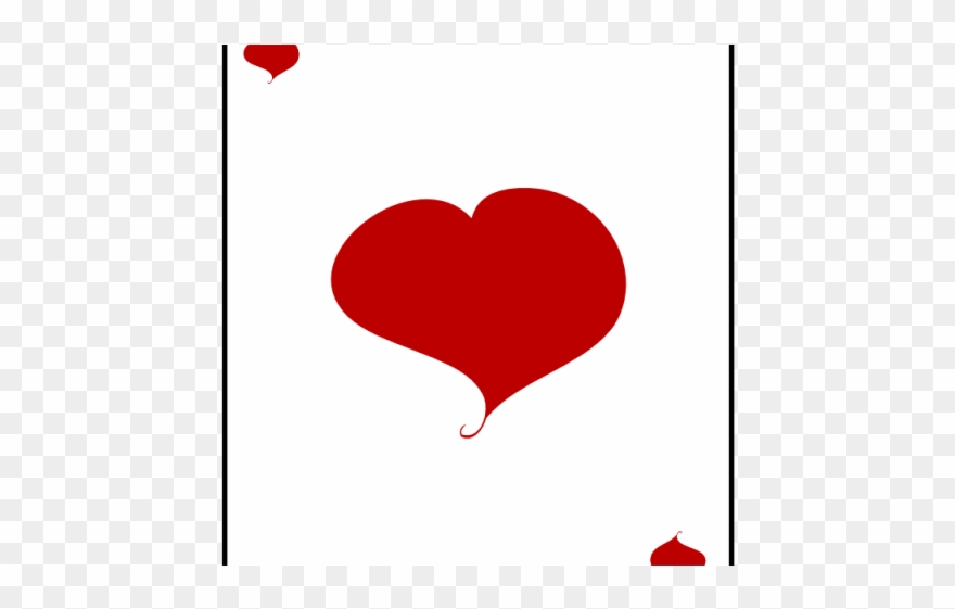 Ace Card Clipart Hart - Png Download