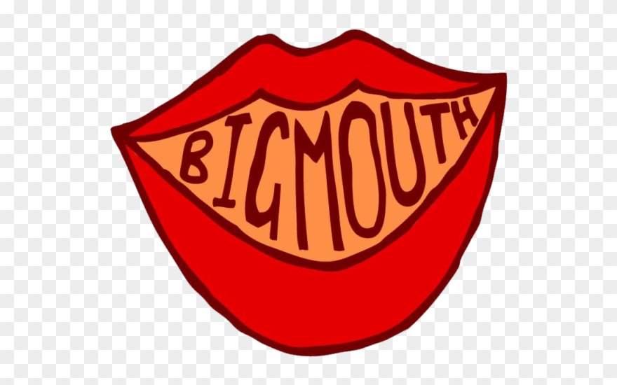 Big Mouth Comedy Night Clipart