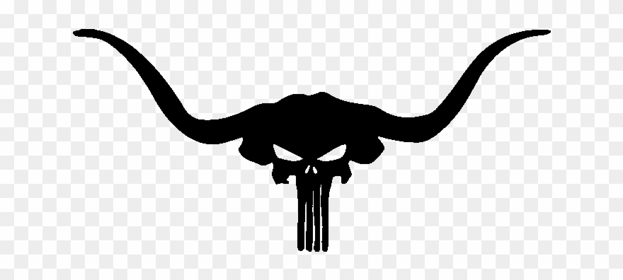 Longhorn-punisher File Size Clipart