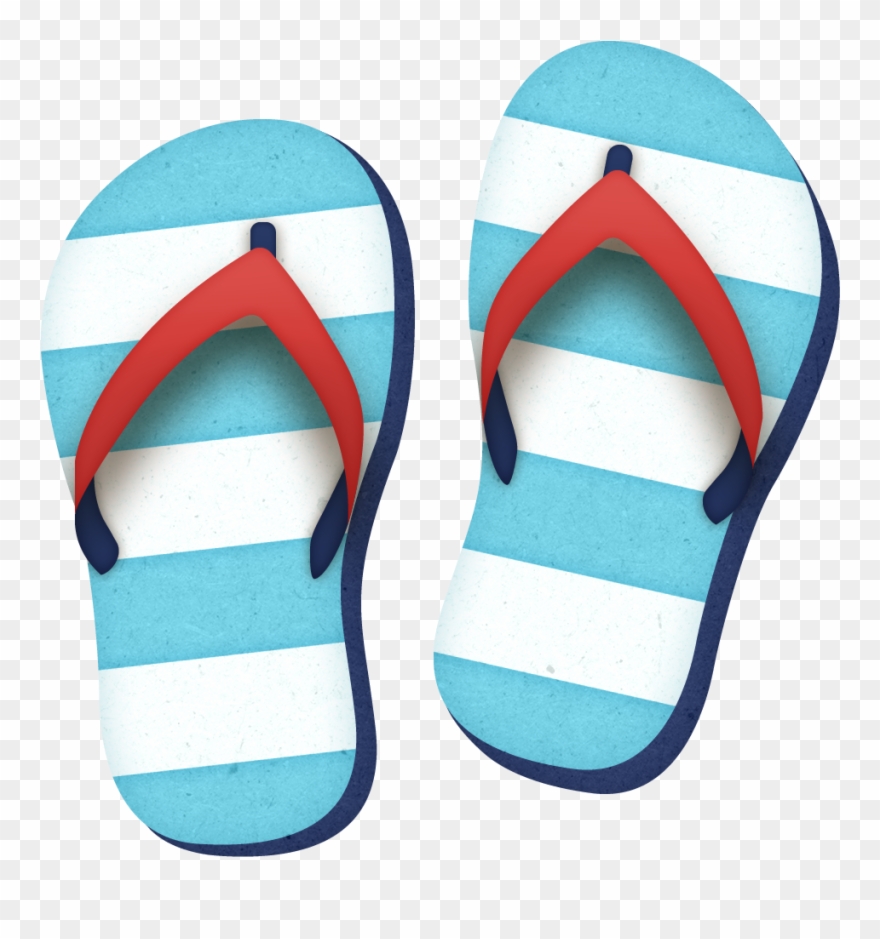 Summer Clipart Slipper - Png Download