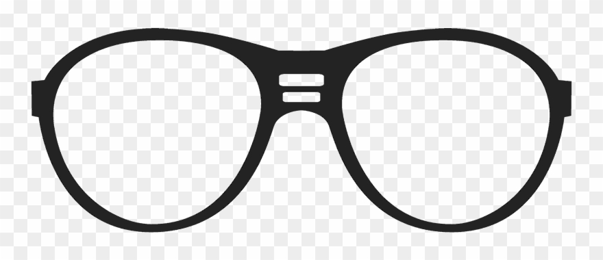 Gentle Glasses Stamp Clipart