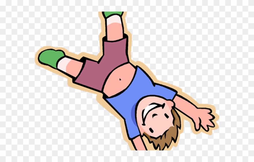 Child Clipart Gymnastics - Png Download