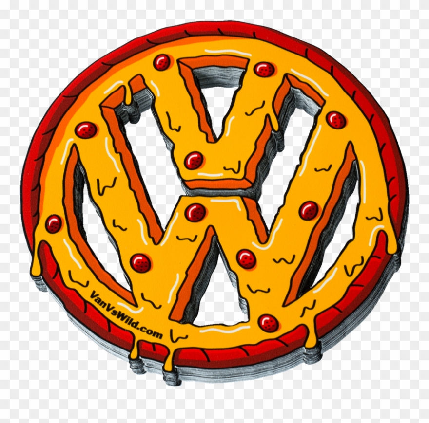 Vw Pizza Sticker Clipart