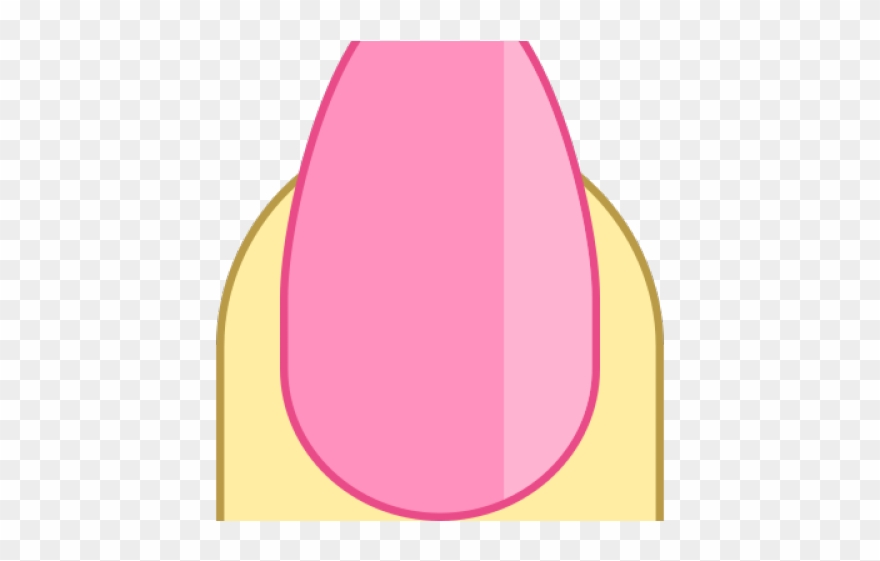 Nail Clipart Polished Nail - Png Download