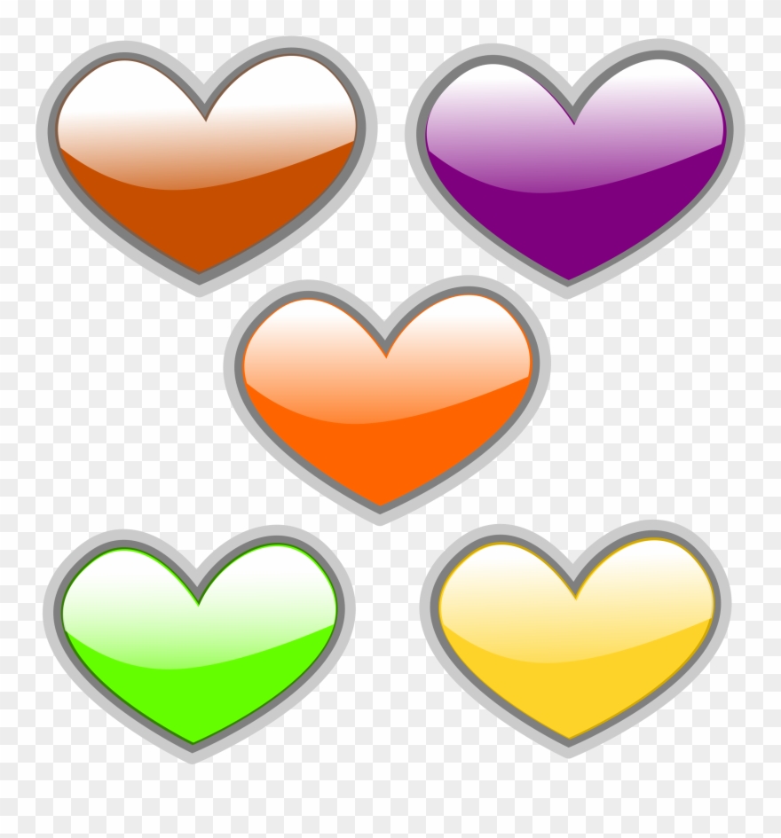 Glossy Heart Clipart