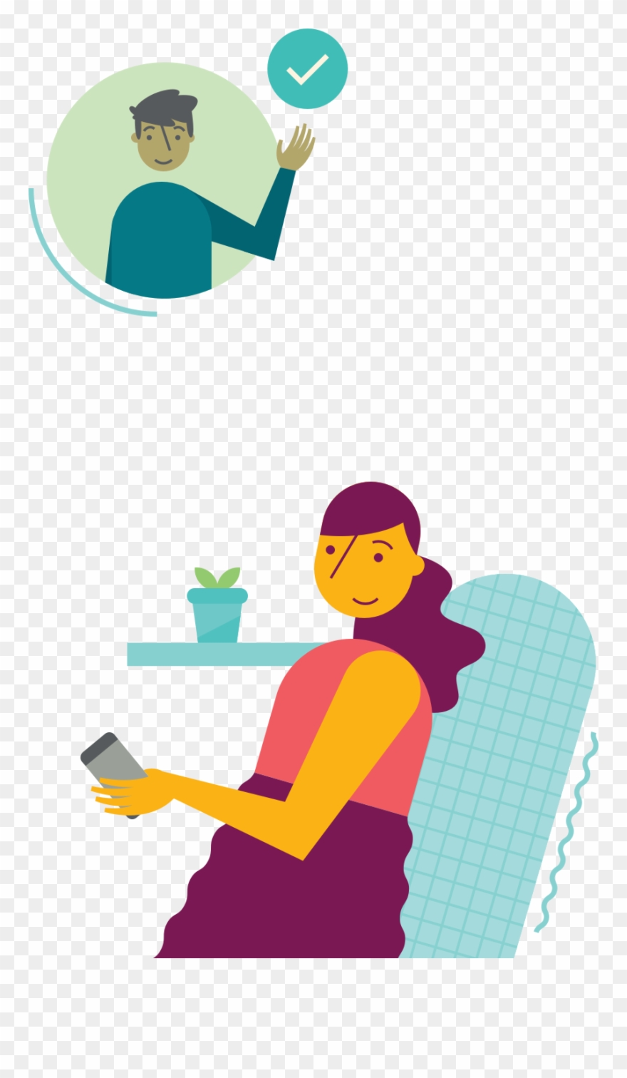 Every Time A Guest Reaches Out Whether You Have A Reservation Clipart