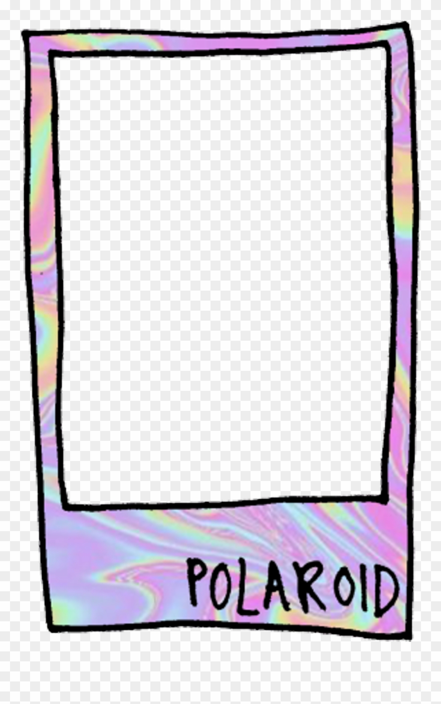 Polaroid Sticker Clipart