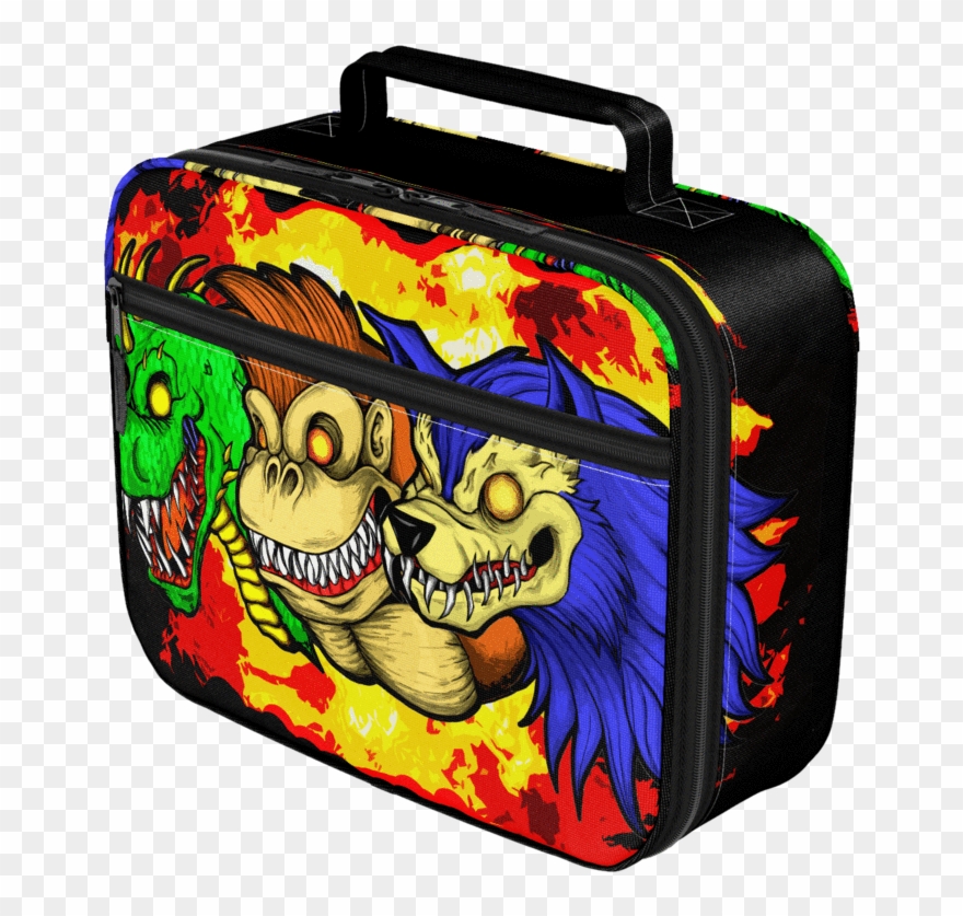 Rampage Lunchbox Clipart