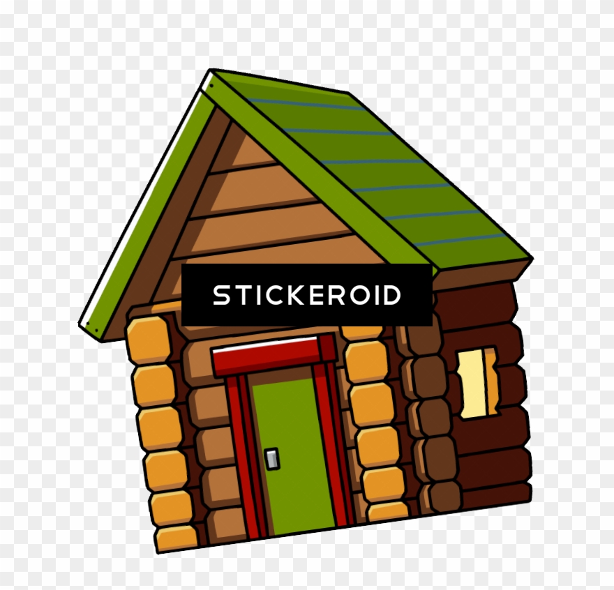 Cabin Home Photography Clipart