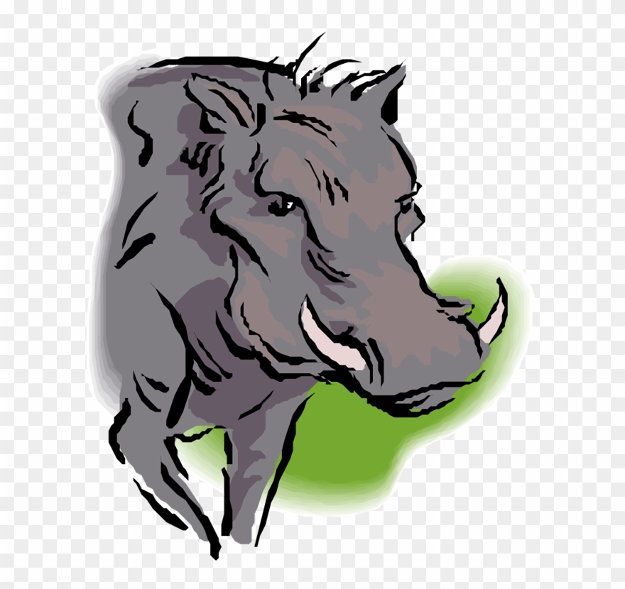 Warthog Clip Art - Png Download