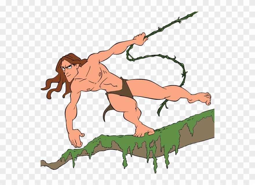 Back To Tarzan Clip Art Menu - Png Download