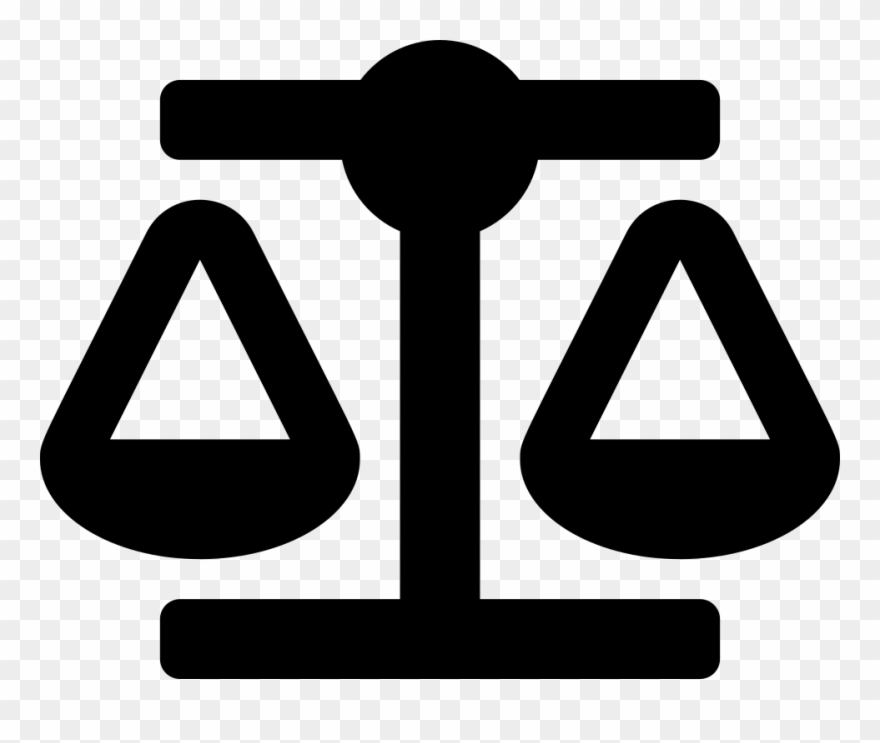Font Awesome 5 Solid Balance-scale Clipart