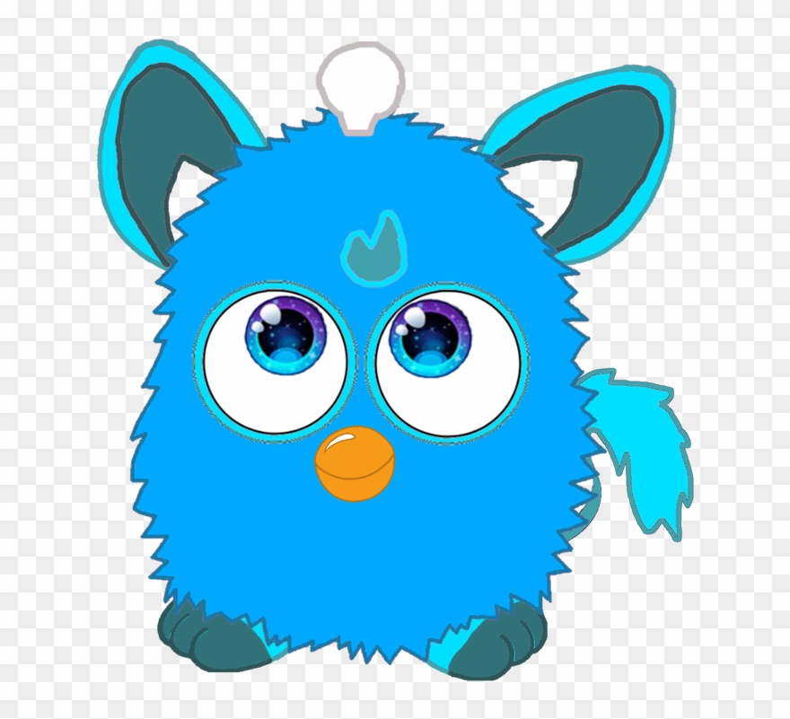 Furby Transparent Blue Eyed Clipart